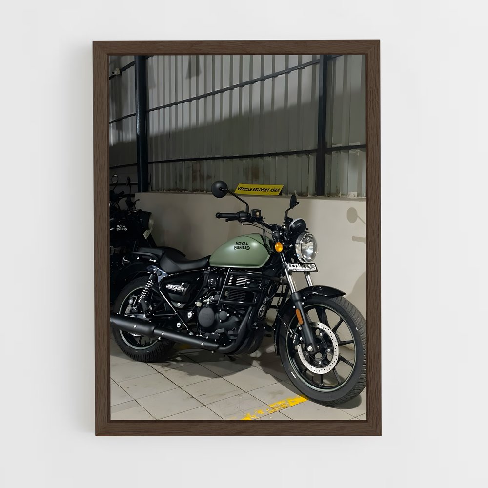 Poster Météore Éblouissant – affiche Royal Enfield (vue 5)